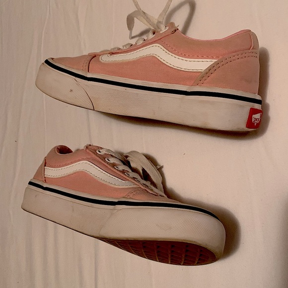 Pink Old Skool Vans Missy Size 12 - Picture 4 of 10